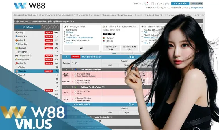 Bóng gậy W88: game hay nhiều lựa chọn Bóng gậy W88: game hay nhiều lựa chọn